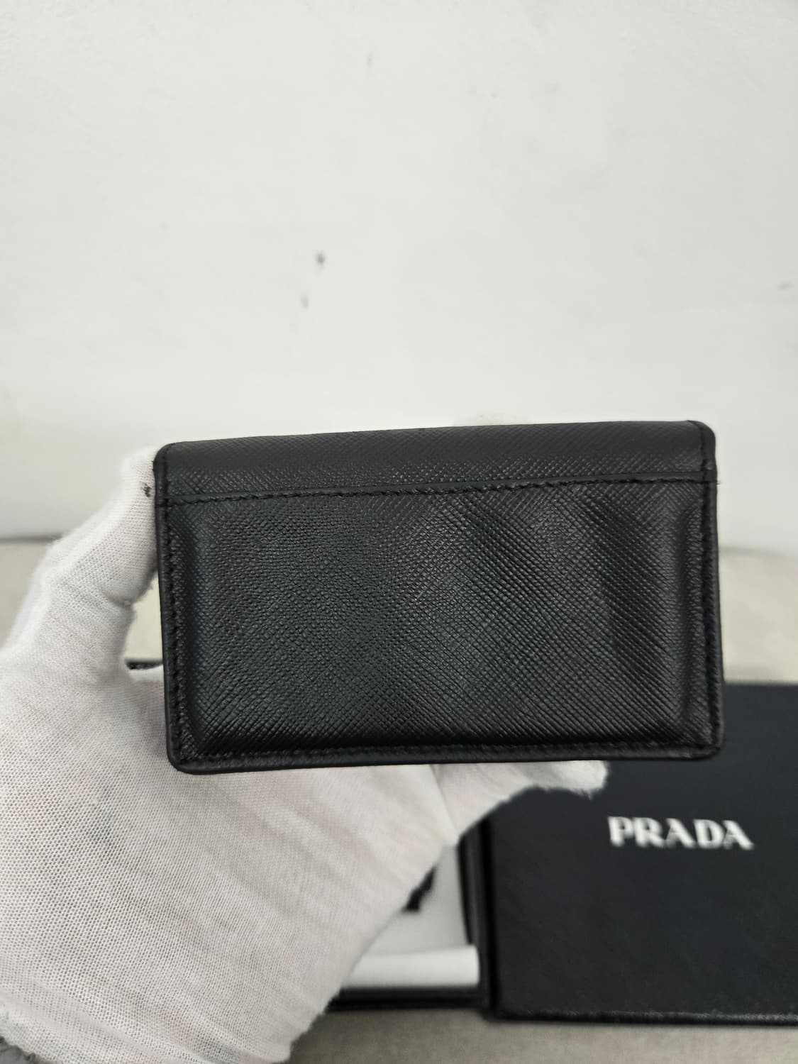[보증서 정품] 프라다 사피아노 카드 반지갑 상품이미지3