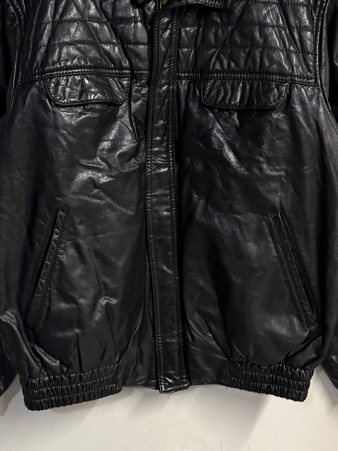 TIME & TIDE leather blouson jacket  상품이미지3