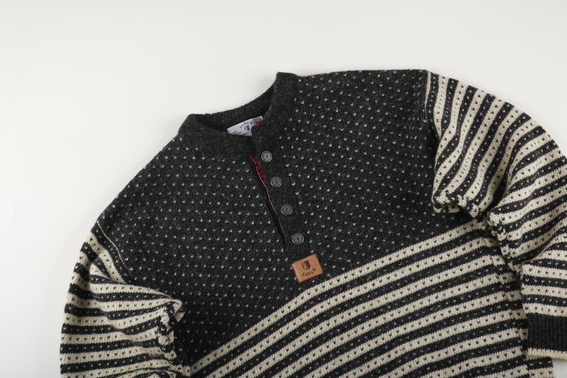 [M] 자누스 노르웨이 노르딕 헤비울 스웨터 상품이미지2