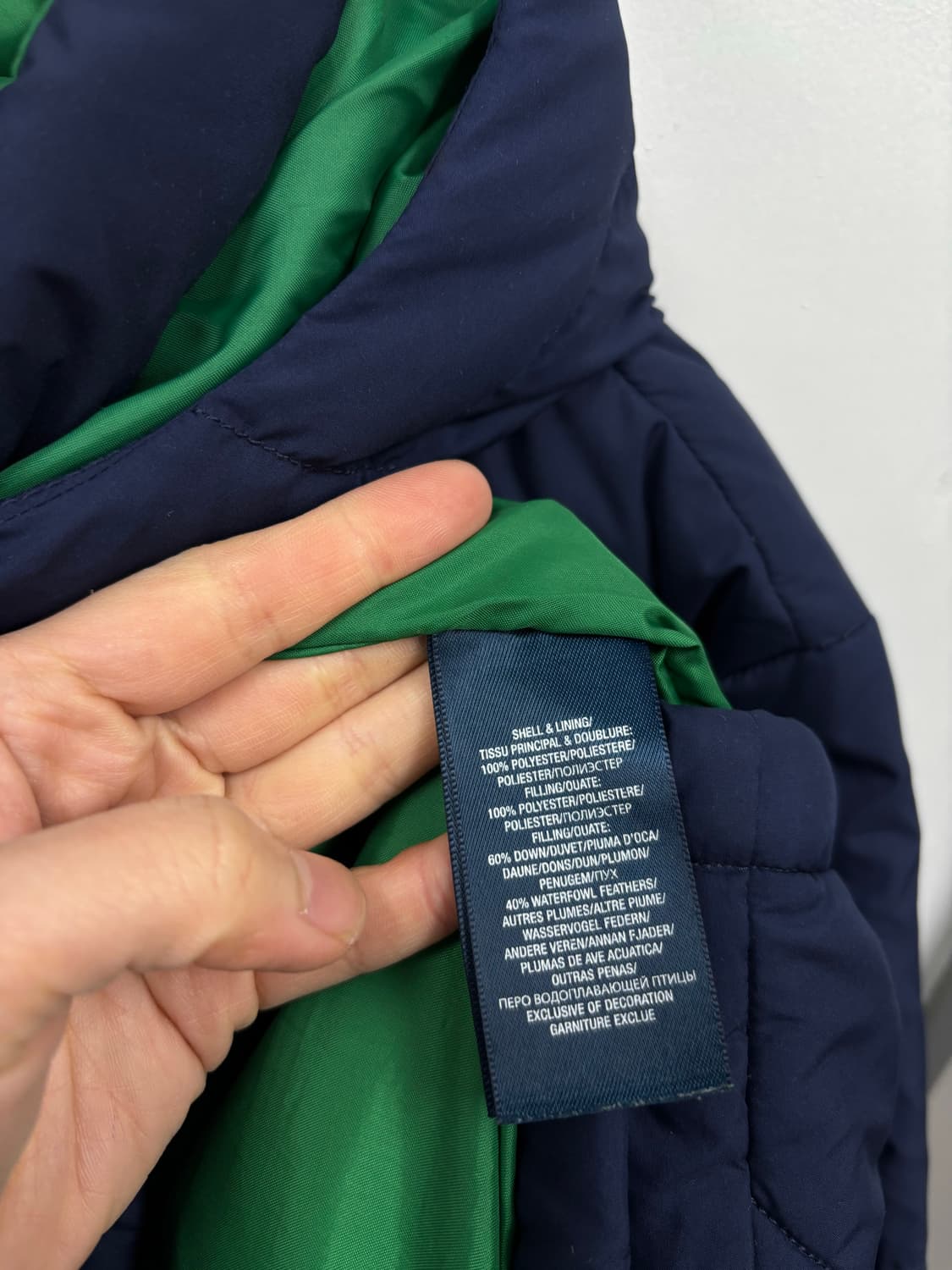 폴로랄프로렌 푸퍼 다운패딩(후드탈착) 상품이미지7