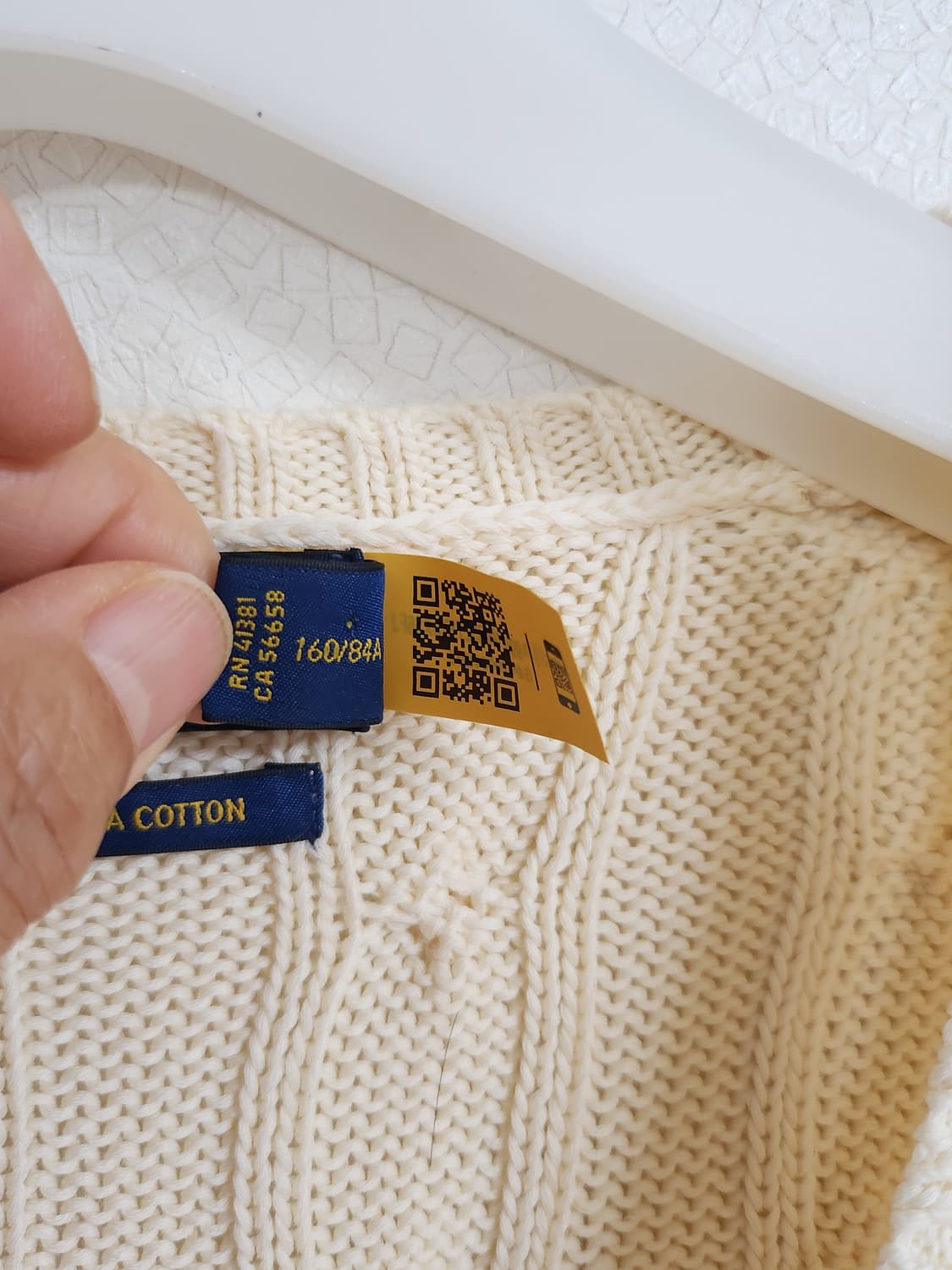 폴로랄프로렌 케이블니트 (S, 상품이미지6