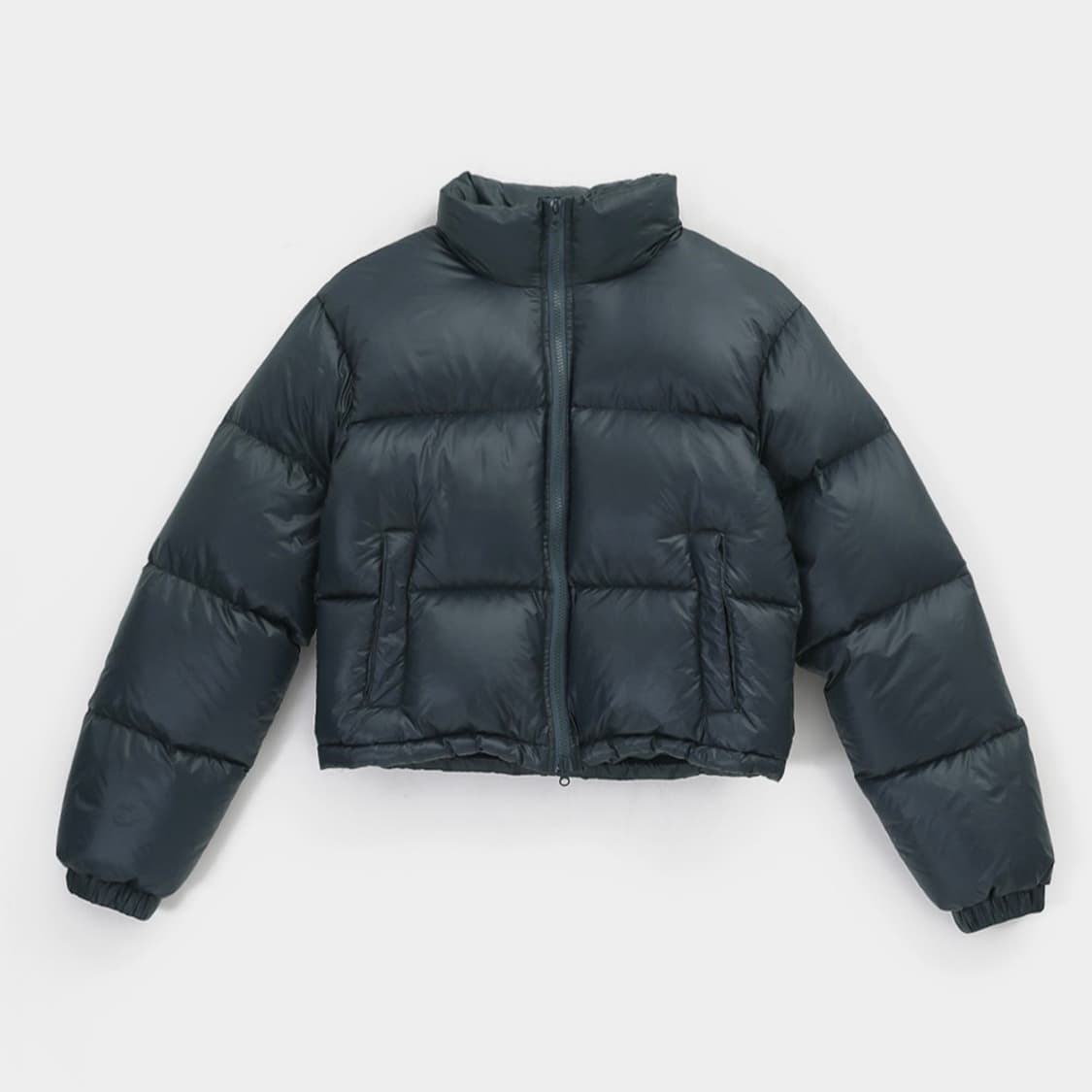 블랙업 제니드 덕다운 크롭패딩 상품이미지4