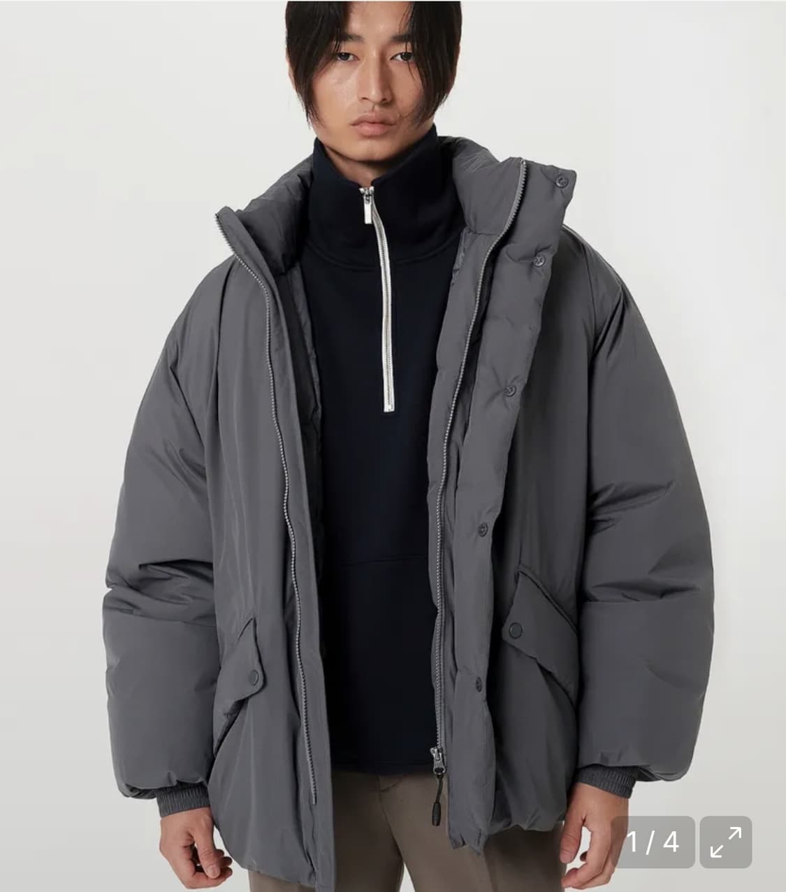 커스텀어클락 덕다운 점퍼L 상품이미지3