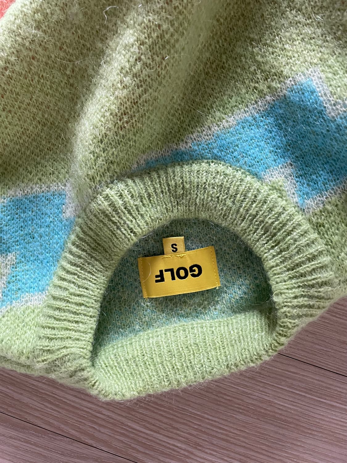 골프왕 23fw 니트 S 상품이미지2