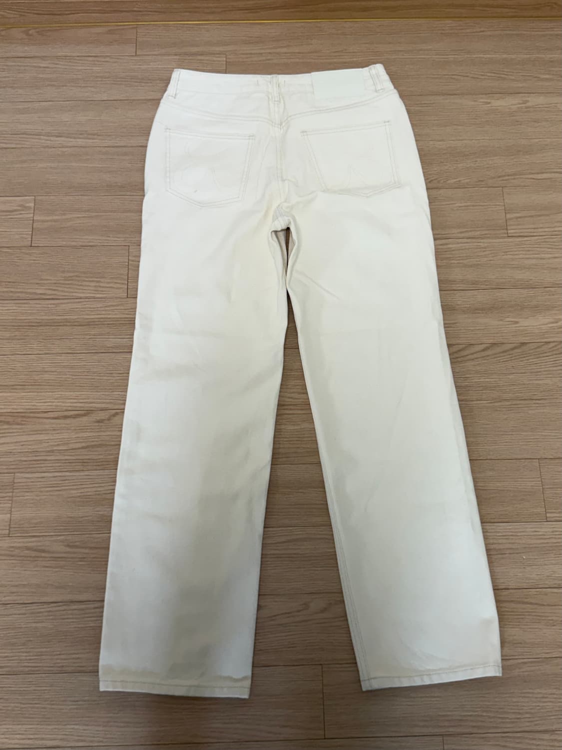 글로니(glowny) JANE JEANS 제인진 화이트 M 상품이미지4