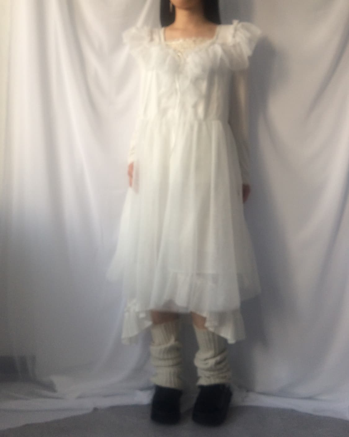 Ruffle lace onepieece 상품이미지6