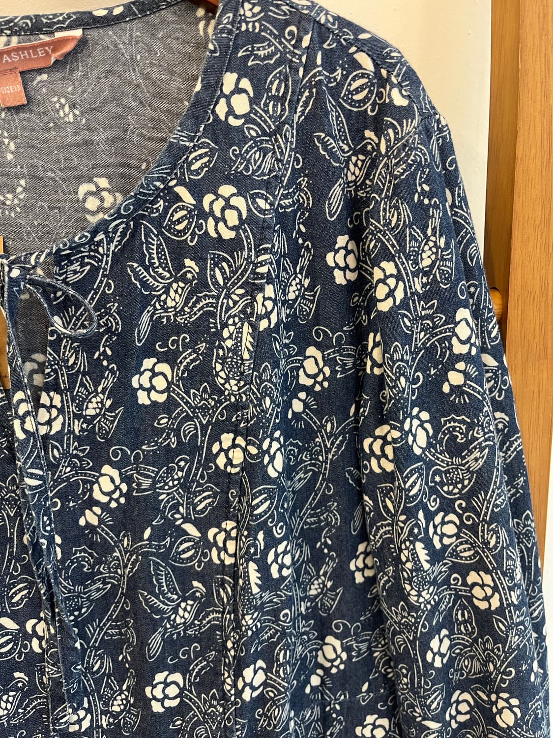 로라애슐리 빈티지 플라워 코튼 원피스 상품이미지4