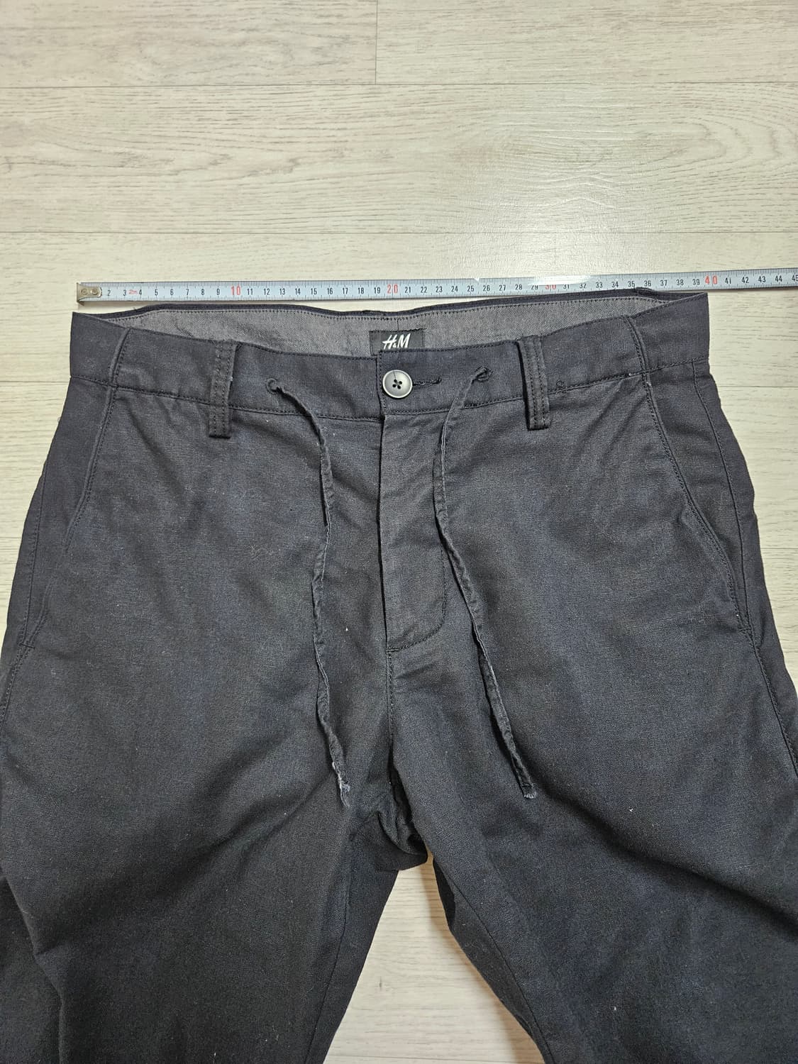 에이치앤엠 면혼방팬츠 30 상품이미지6