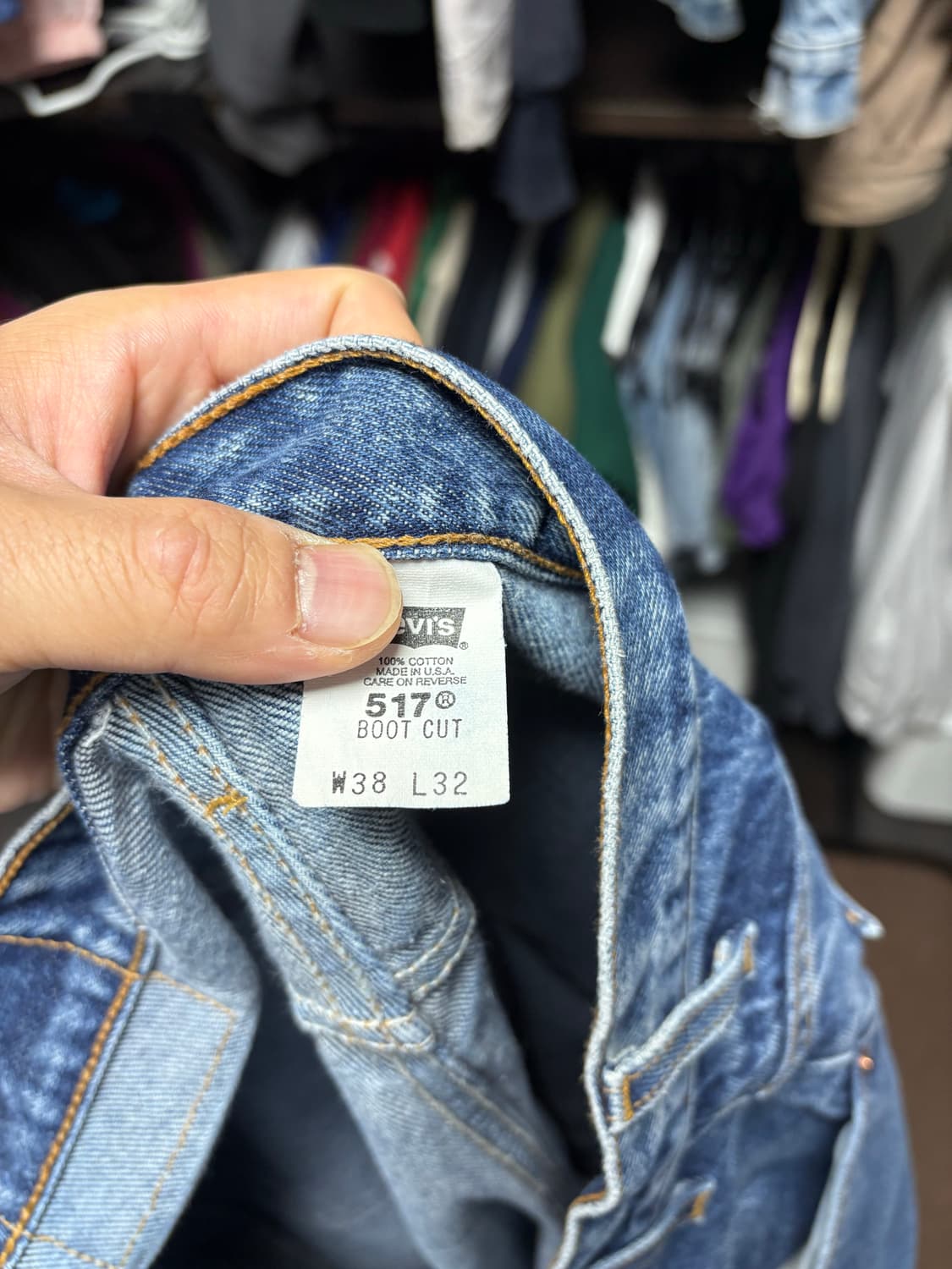 90s levis 리바이스 517 36사이즈 상품이미지4
