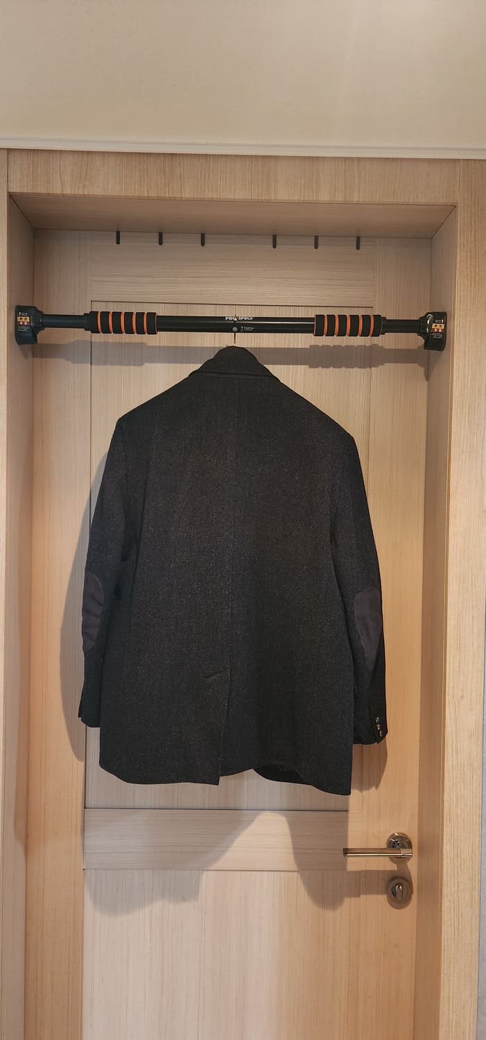 브라운 모직 트위드자켓 XL 상품이미지2