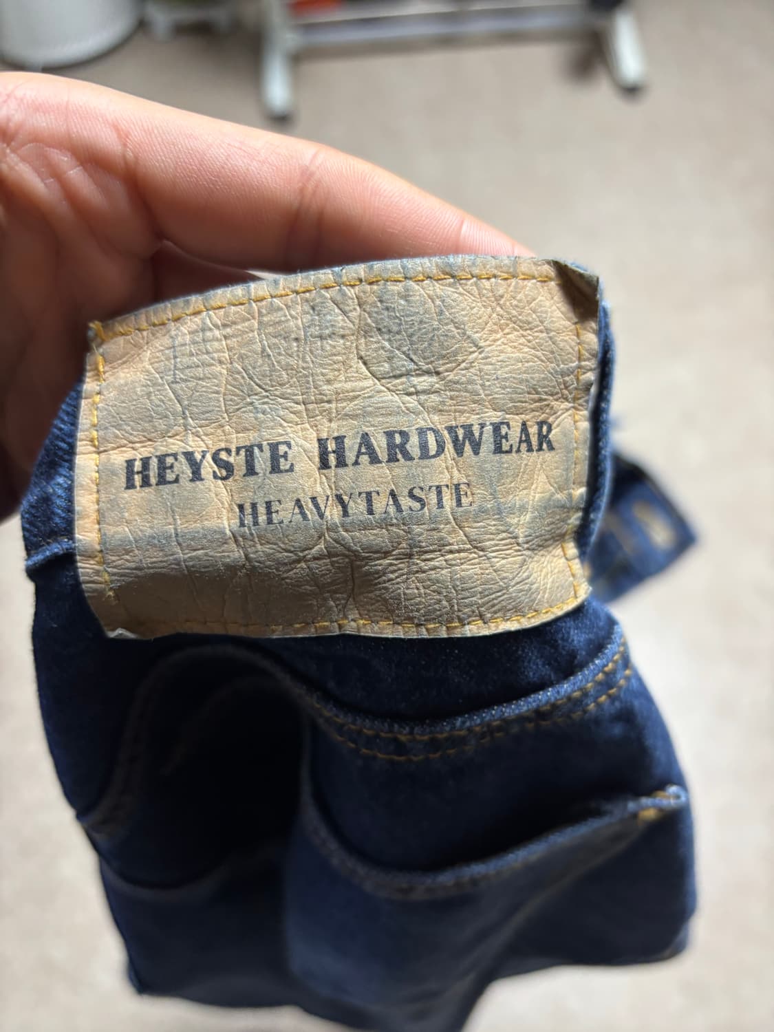 헤이스트 테이퍼드 데님 3사이즈 상품이미지3