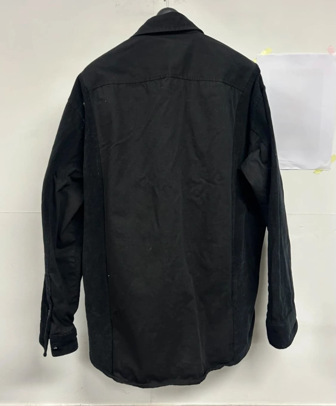 SYSTEM 블랙 면 자켓 105 상품이미지4