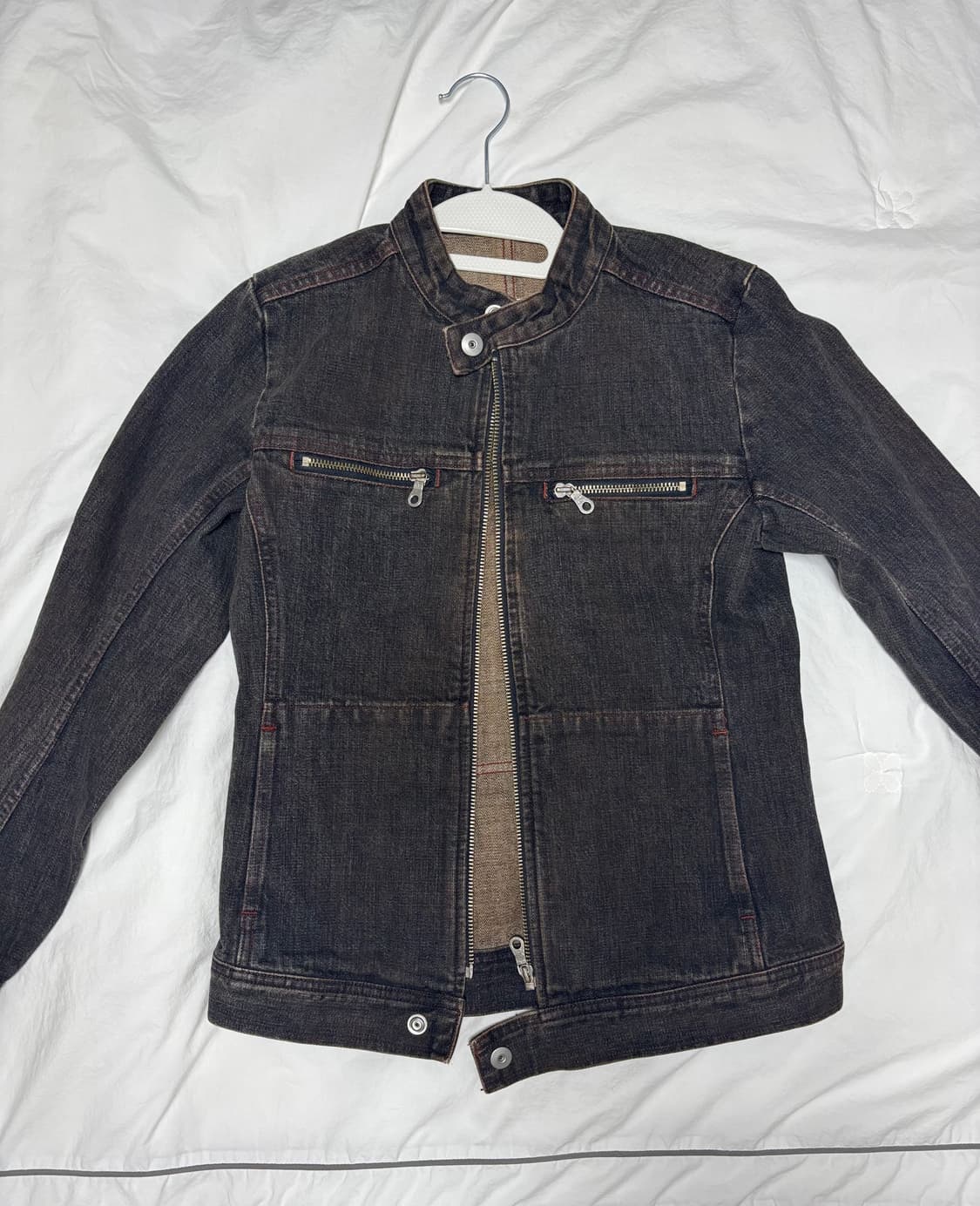 washed denim jacket 상품이미지1