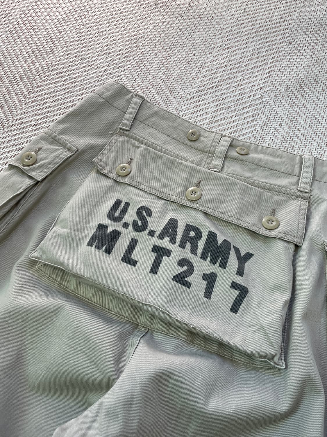 빈티지 U.S army MLT 217 몽키 팬츠  J04151 상품이미지2
