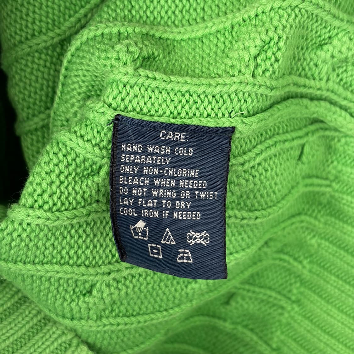 폴로 랄프로렌 꽈배기 니트 후드 집업 상품이미지6