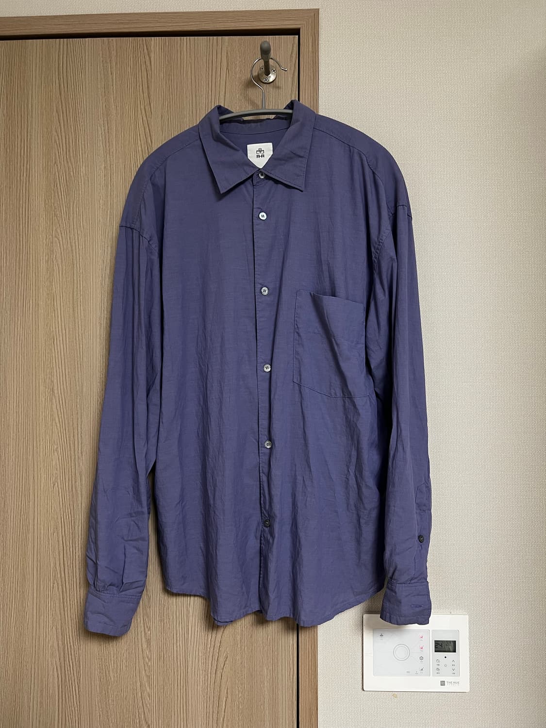 [2] 폴리테루 루즈드 텐코 셔츠 워시드 블루 상품이미지2