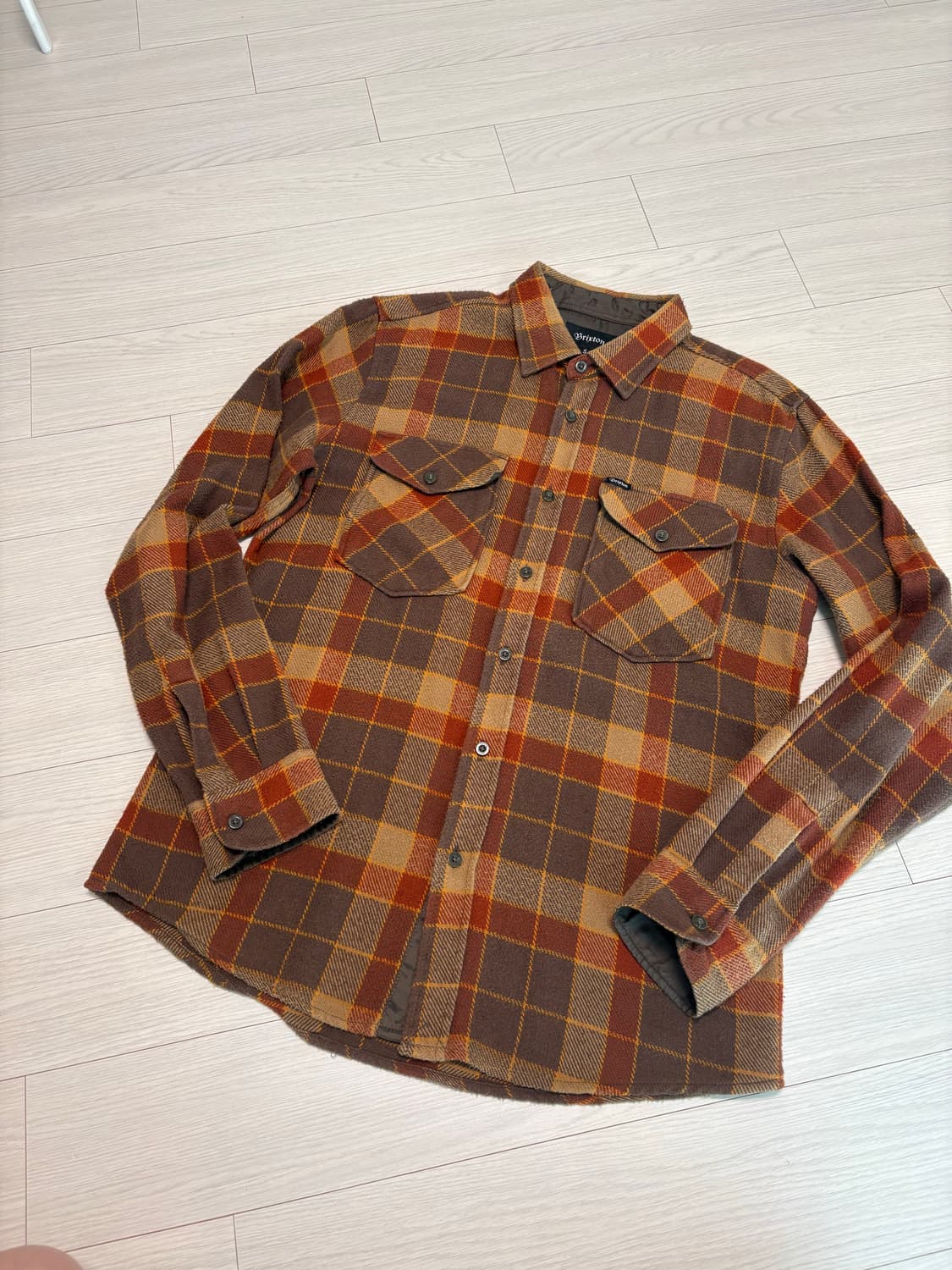 브릭스톤 빈티지 플란넬 셔츠 S(100)사이즈 상품이미지2