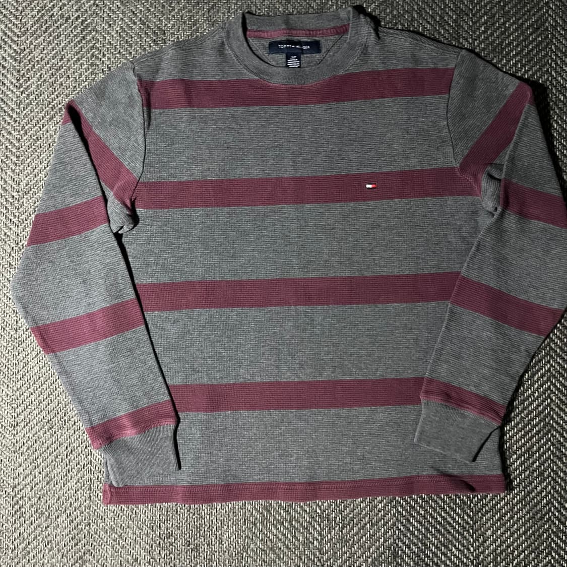 [S] TOMMY HILFIGER 타미힐피거 단가라 와플티 상품이미지2