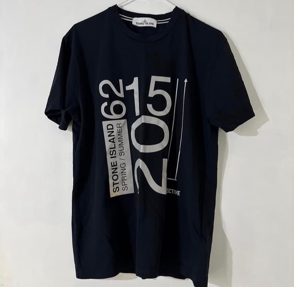 스톤아일랜드 정품 리플렉티브 반팔티 상품이미지2