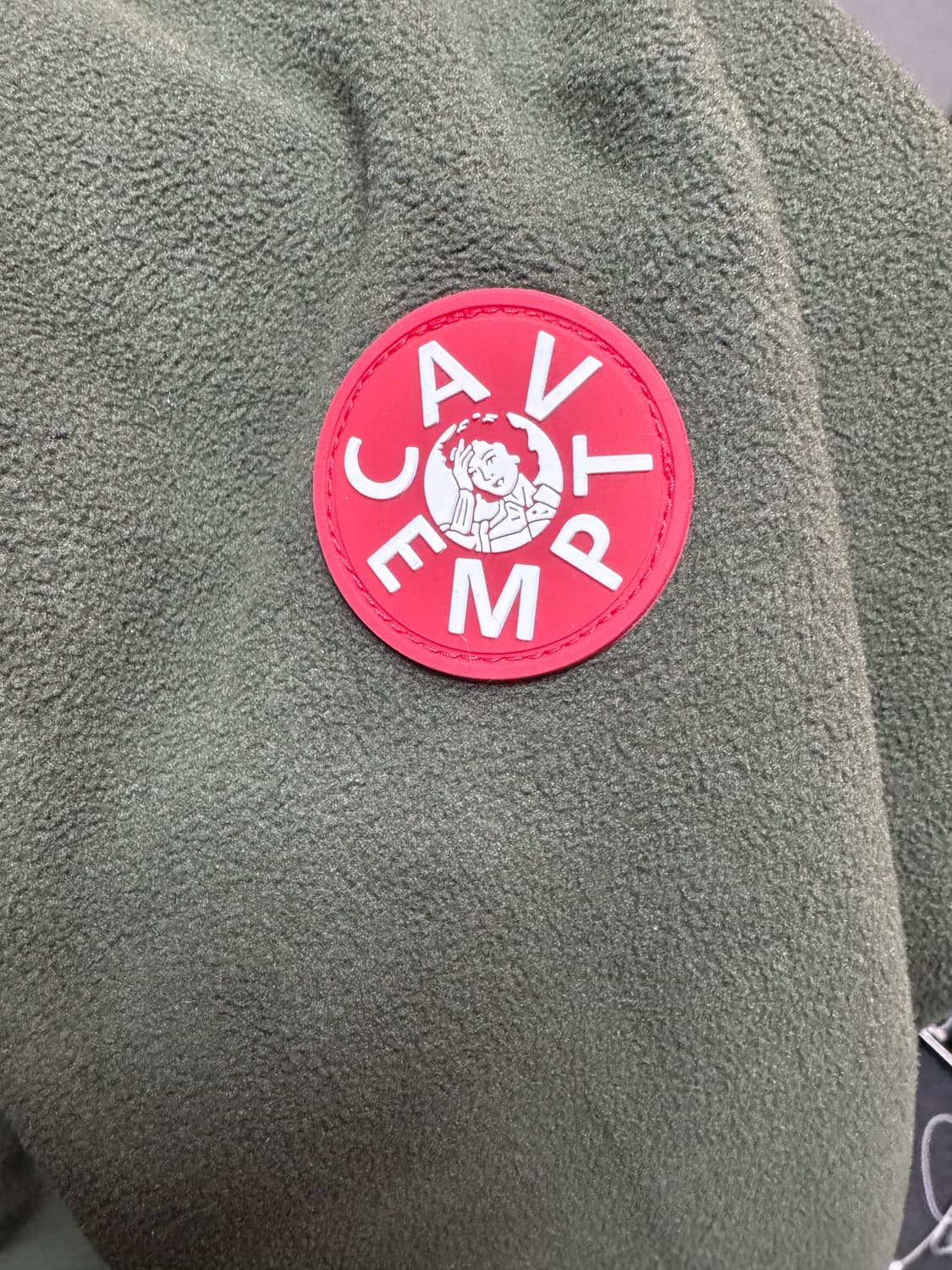 카브엠트 넥 스냅 플리스 후드 그린 - 24FW 상품이미지5