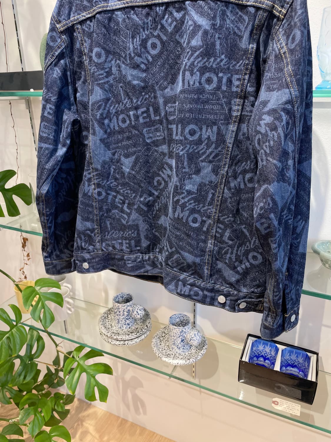 히스테릭글래머 motel denim jacket 상품이미지7