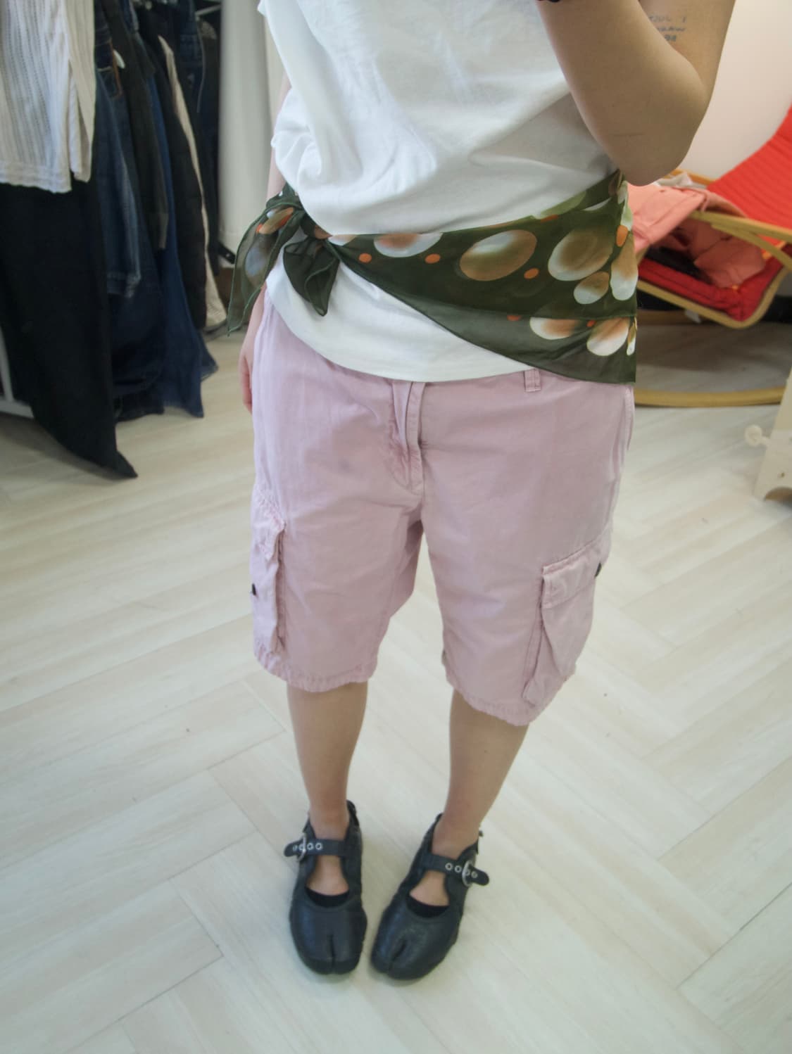 [Stone Island] pink garment dying cargo  상품이미지10