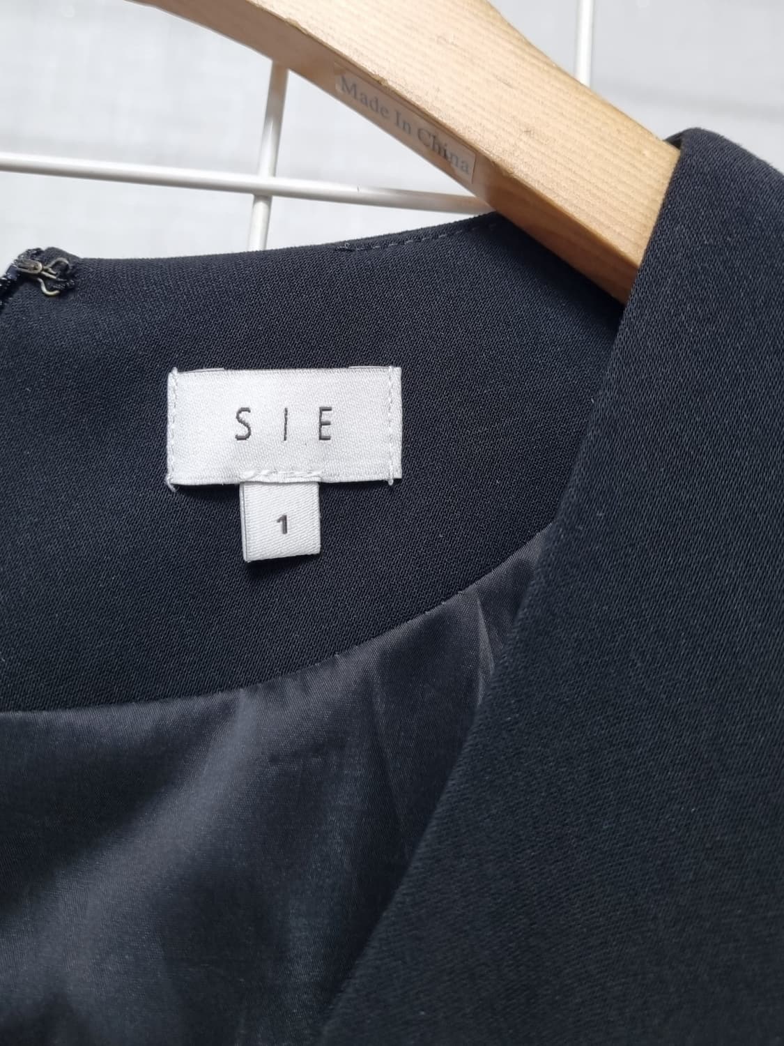 SIE 시에 블랙 원피스 1 상품이미지4