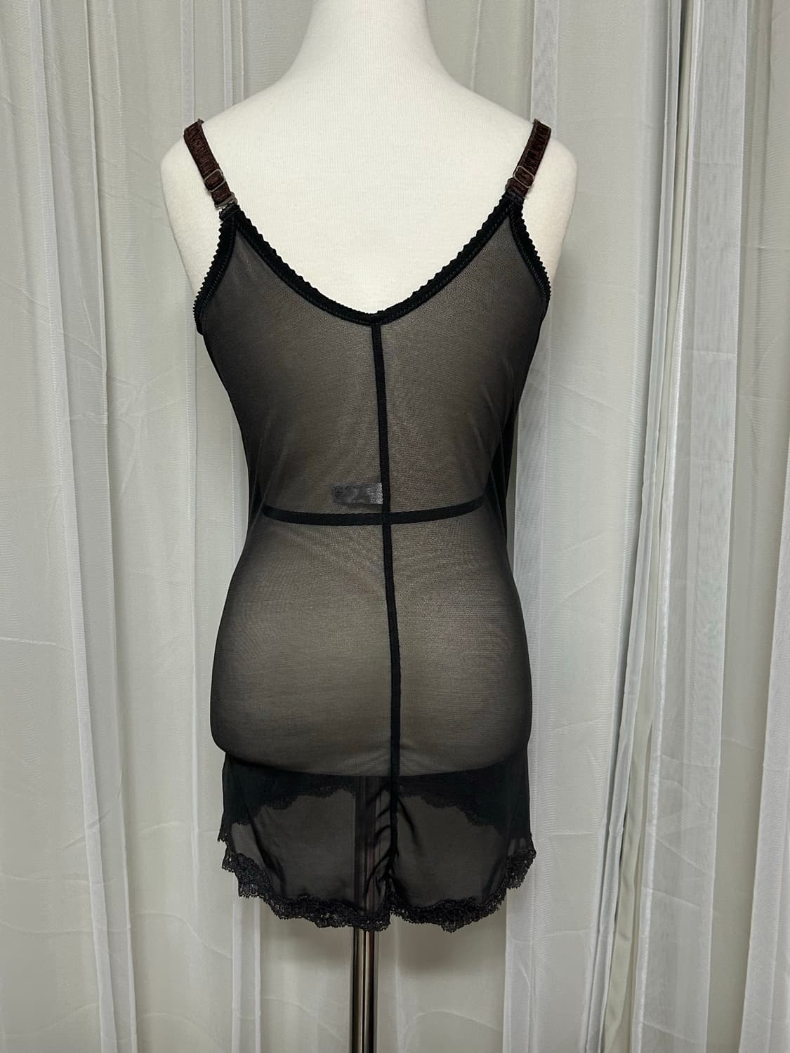 오리엔탈 카키 코르셋 슬리브리스  상품이미지3