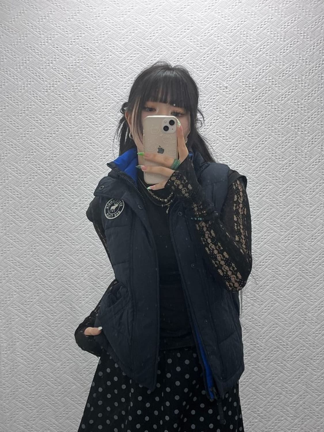 아베크롬비 올드스쿨 레트로 빈티지 패딩 조끼 XL C09078 상품이미지1