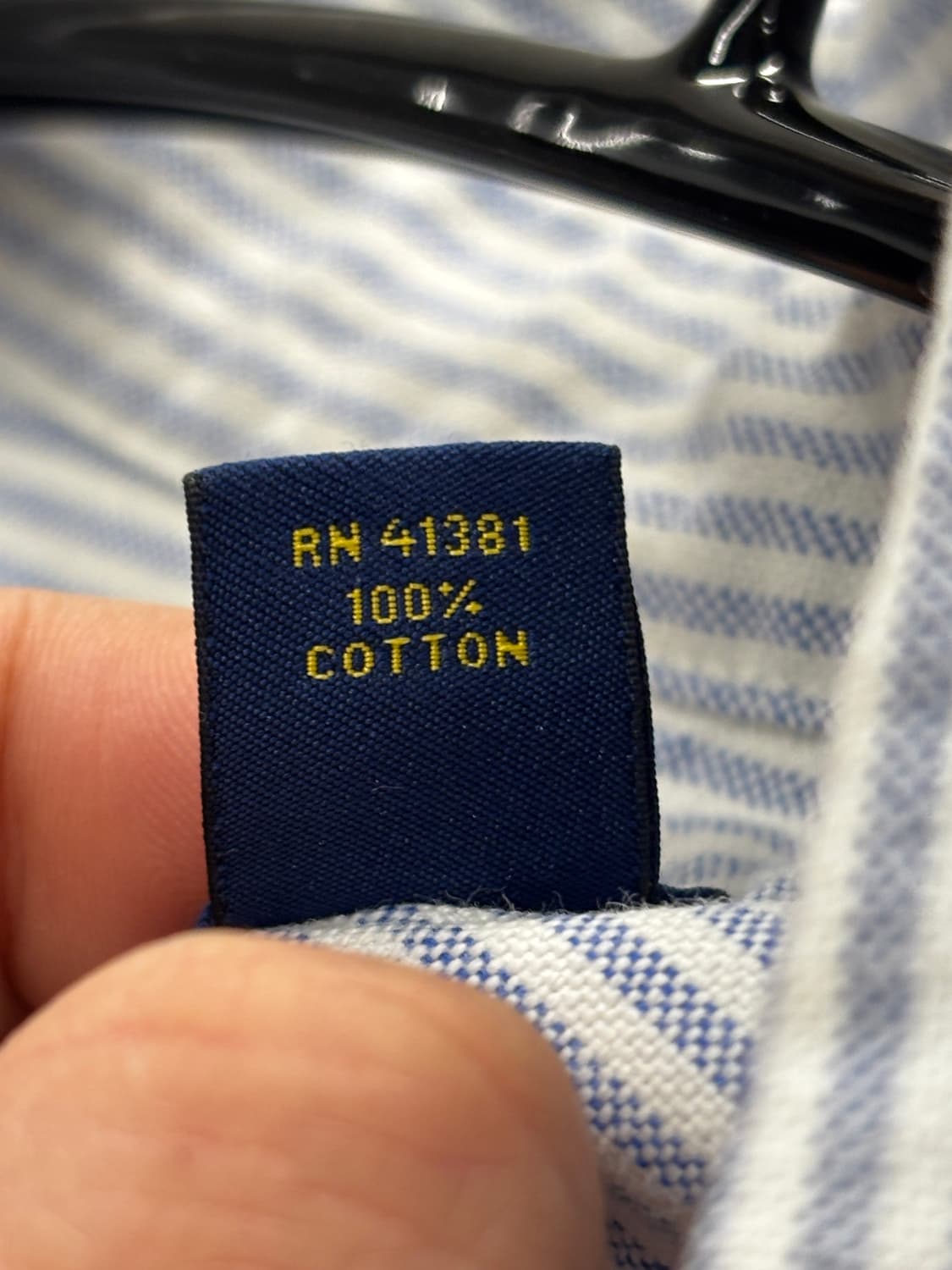 폴로 랄프로렌 스트라이프 셔츠 L 상품이미지5