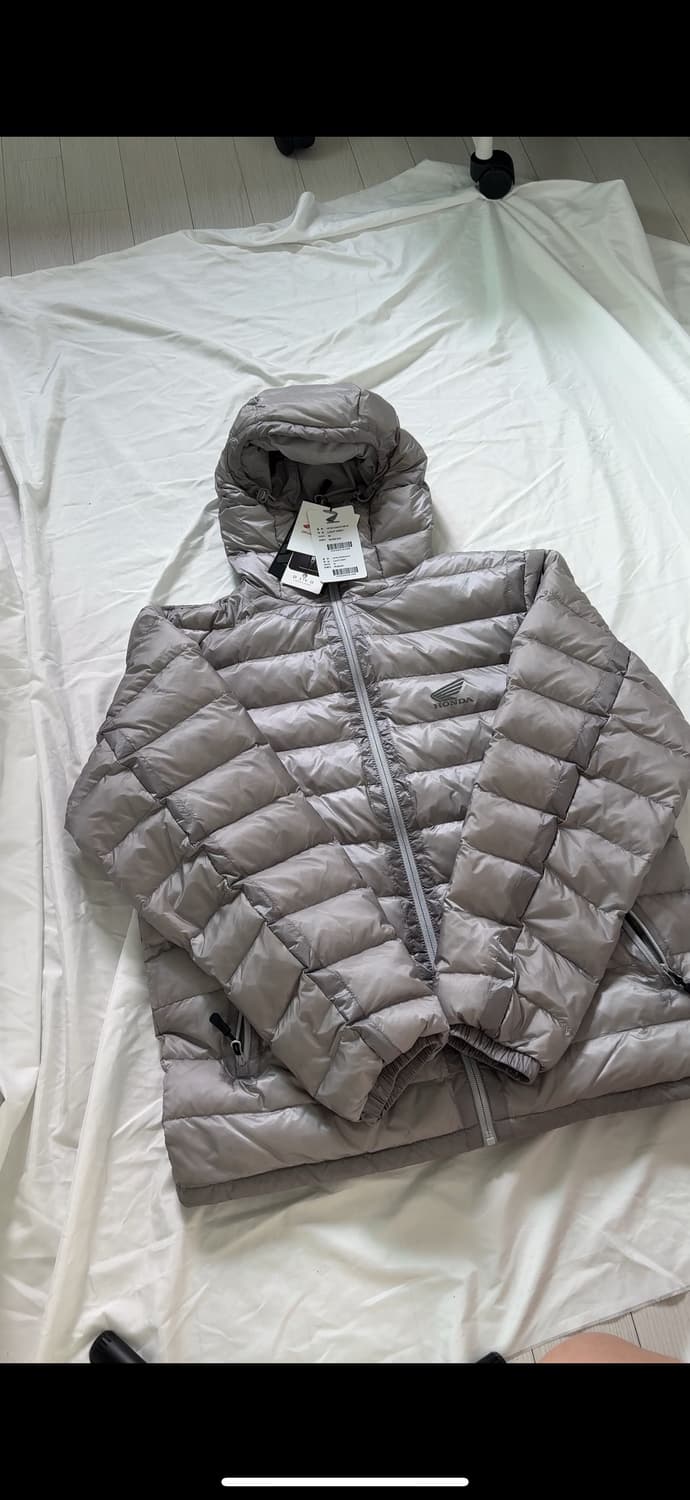 플리마켓🔥 혼다 스톰 쉴드 파카 라이트 그레이 상품이미지2