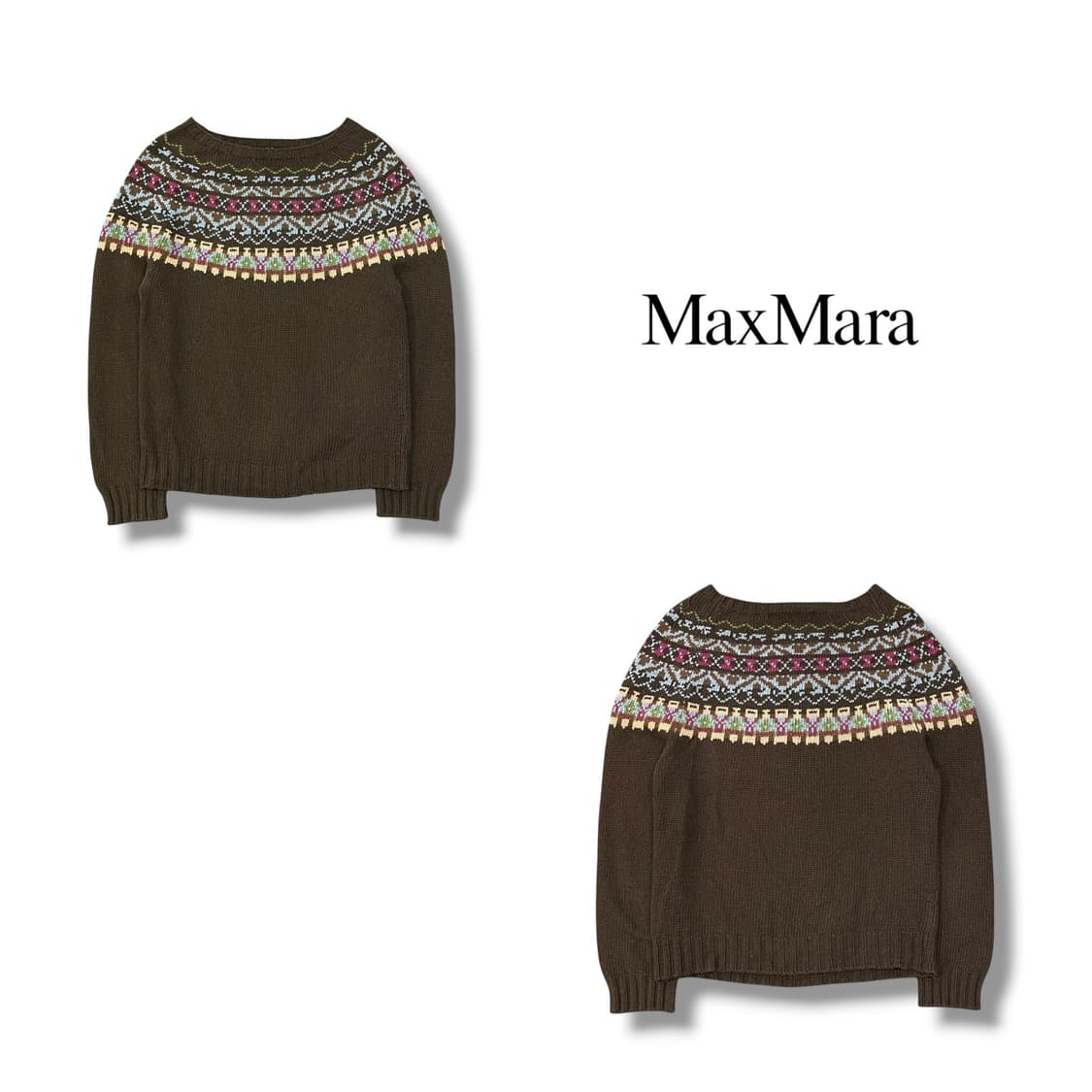  막스마라 노르딕 니트 y14085 상품이미지1