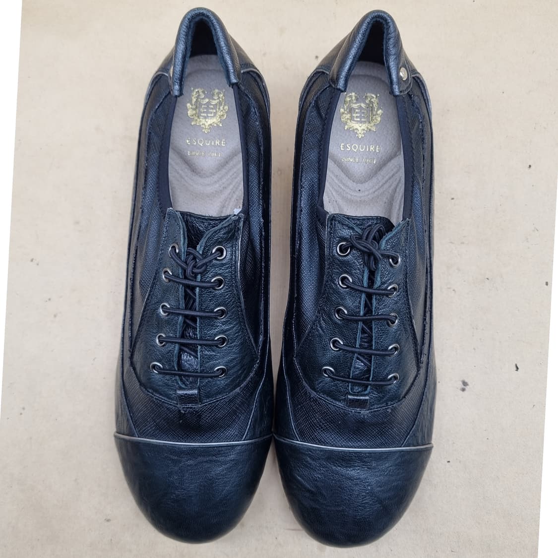 에스콰이어 레더 여성스니커즈 250 굽3.5 상품이미지2