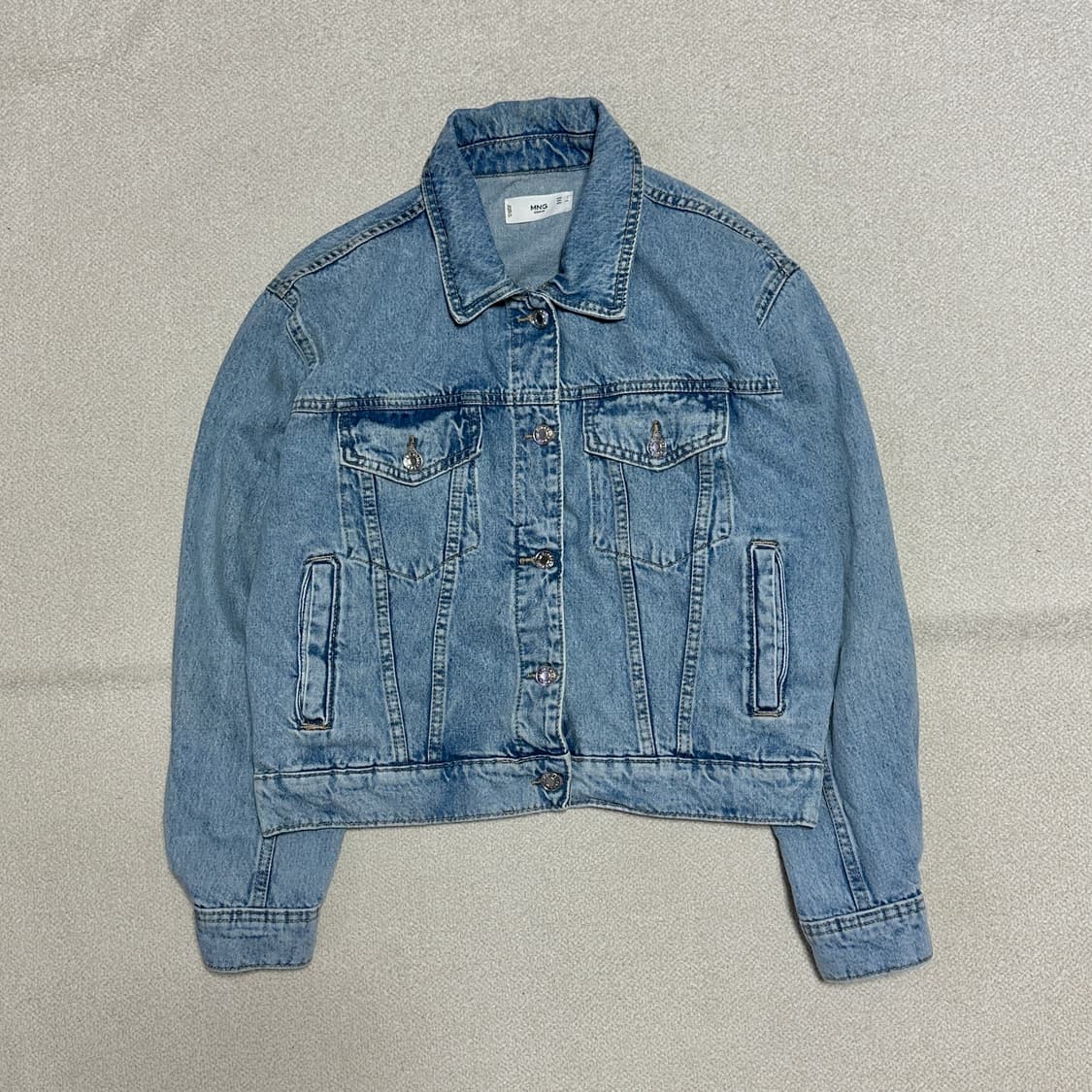 망고 데님 청자켓 상품이미지2