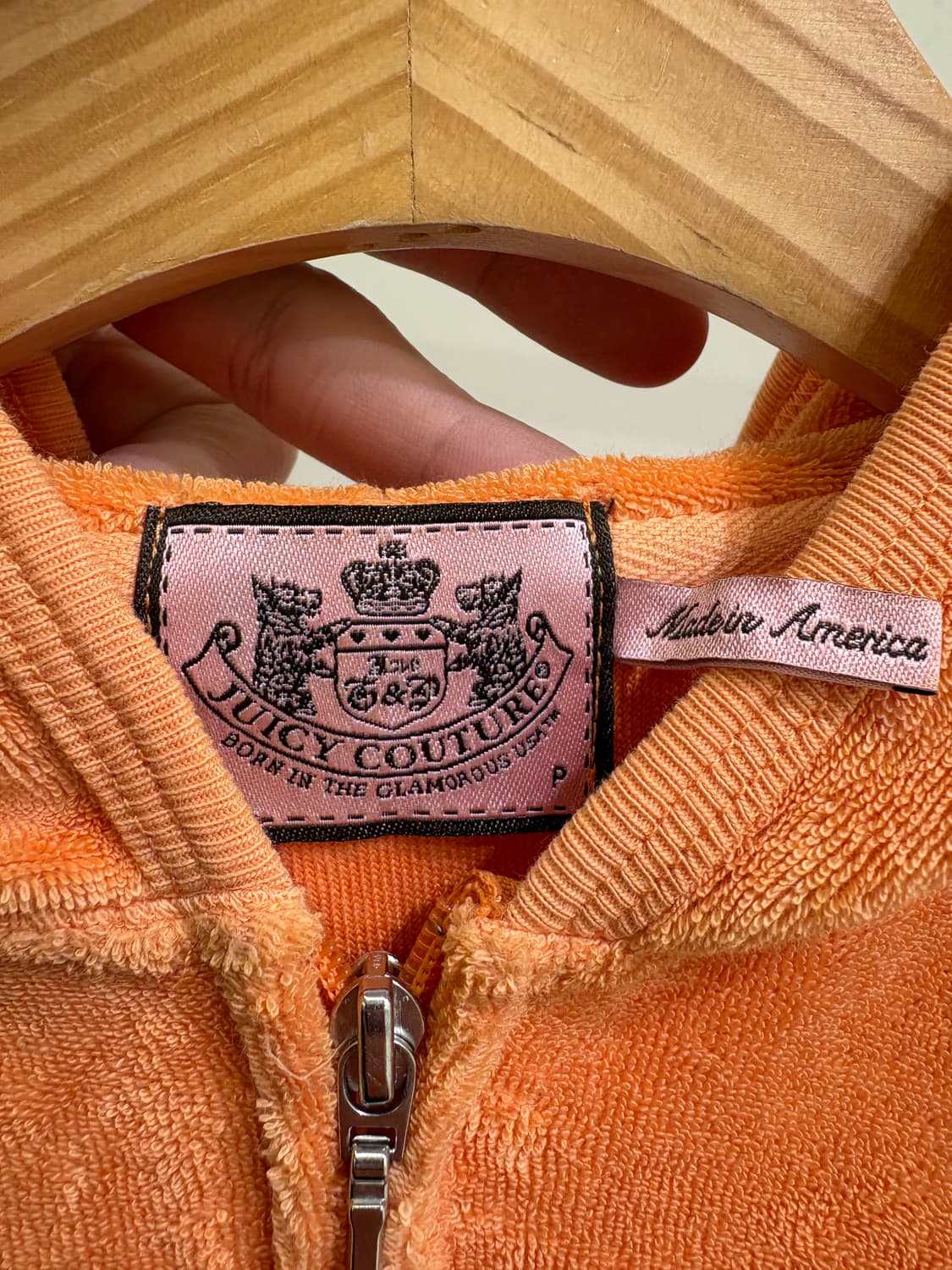 JUICY COUTURE (Made in USA) 후드집업 상품이미지6