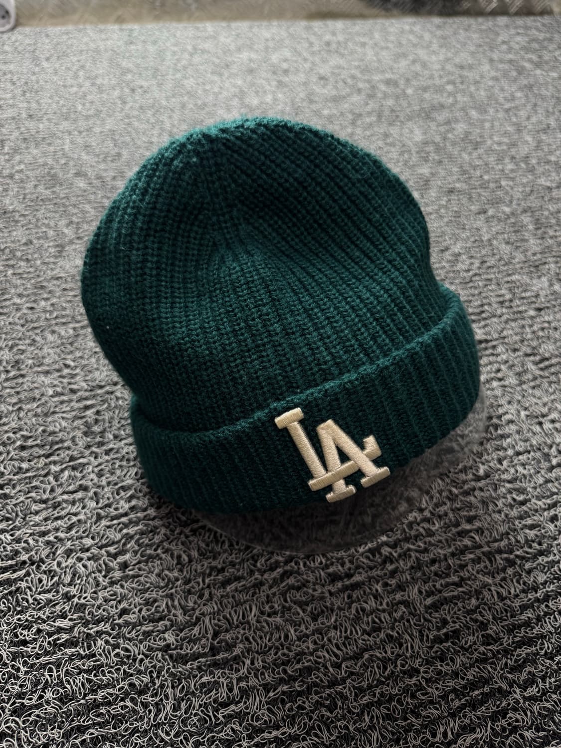 MLB LA 다저스 빅로고 미니멀 숏 비니 631 상품이미지2