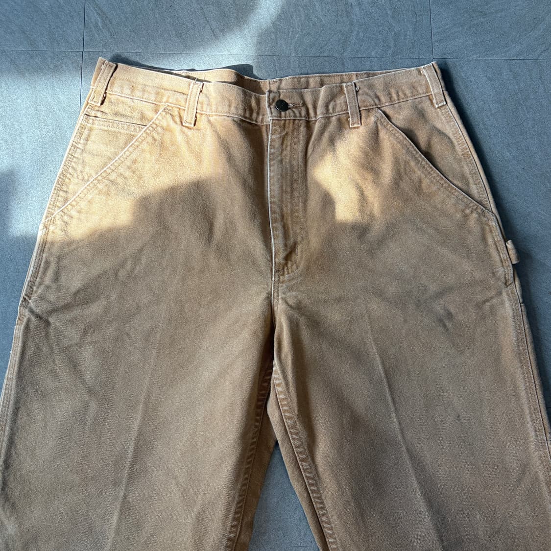 칼하트 정품 오리지널 브라운 카펜터 팬츠 상품이미지6