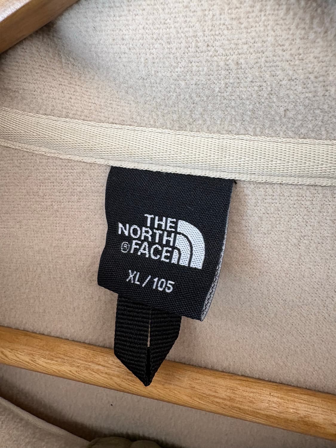 노스페이스 후리스 집업 자켓 아이보리 상품이미지8