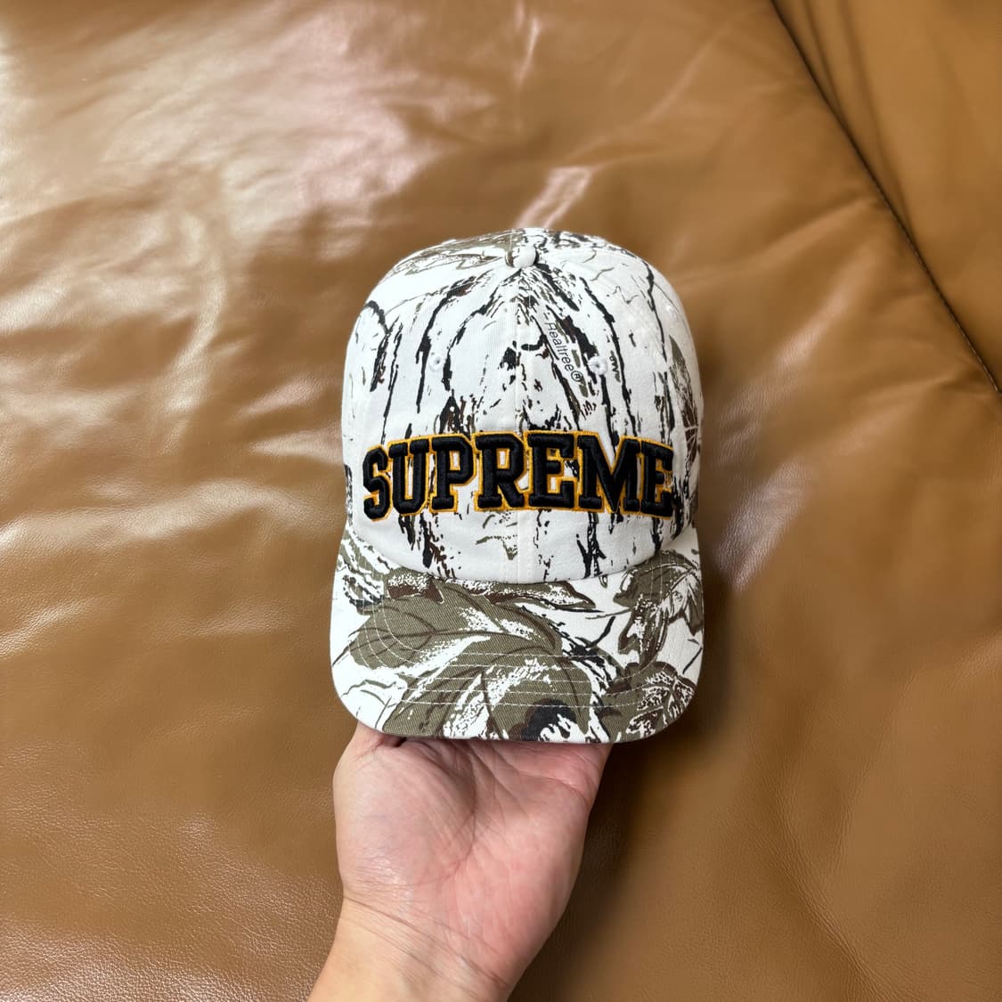 Supreme 슈프림 밀리터리 카모 화이트 6패널 볼캡 모자 (Camo) 상품이미지2