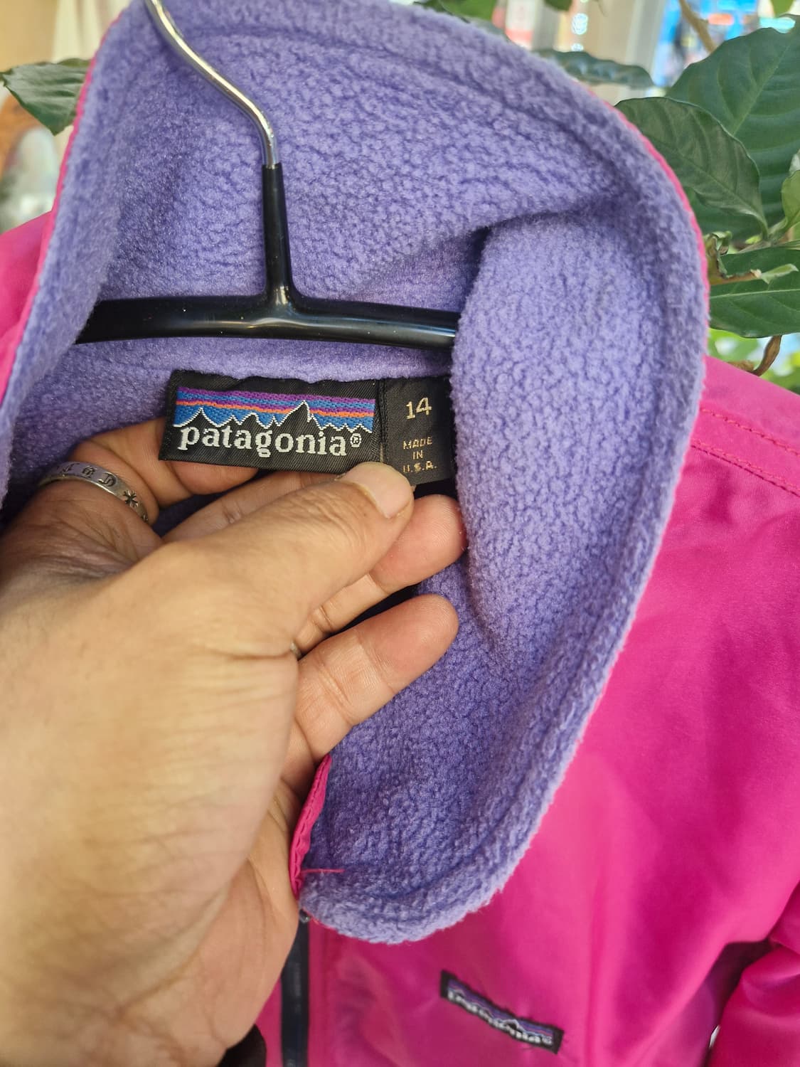 Z-246 파타고니아 쉘드 신칠라 봄버 웜업 자켓  상품이미지7