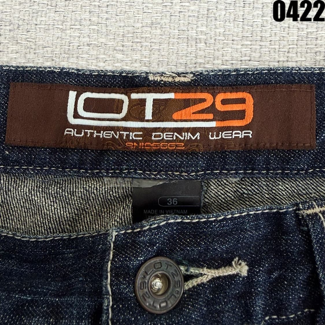 Lot29 데님 웨어 청바지 W35L34 0422 상품이미지6