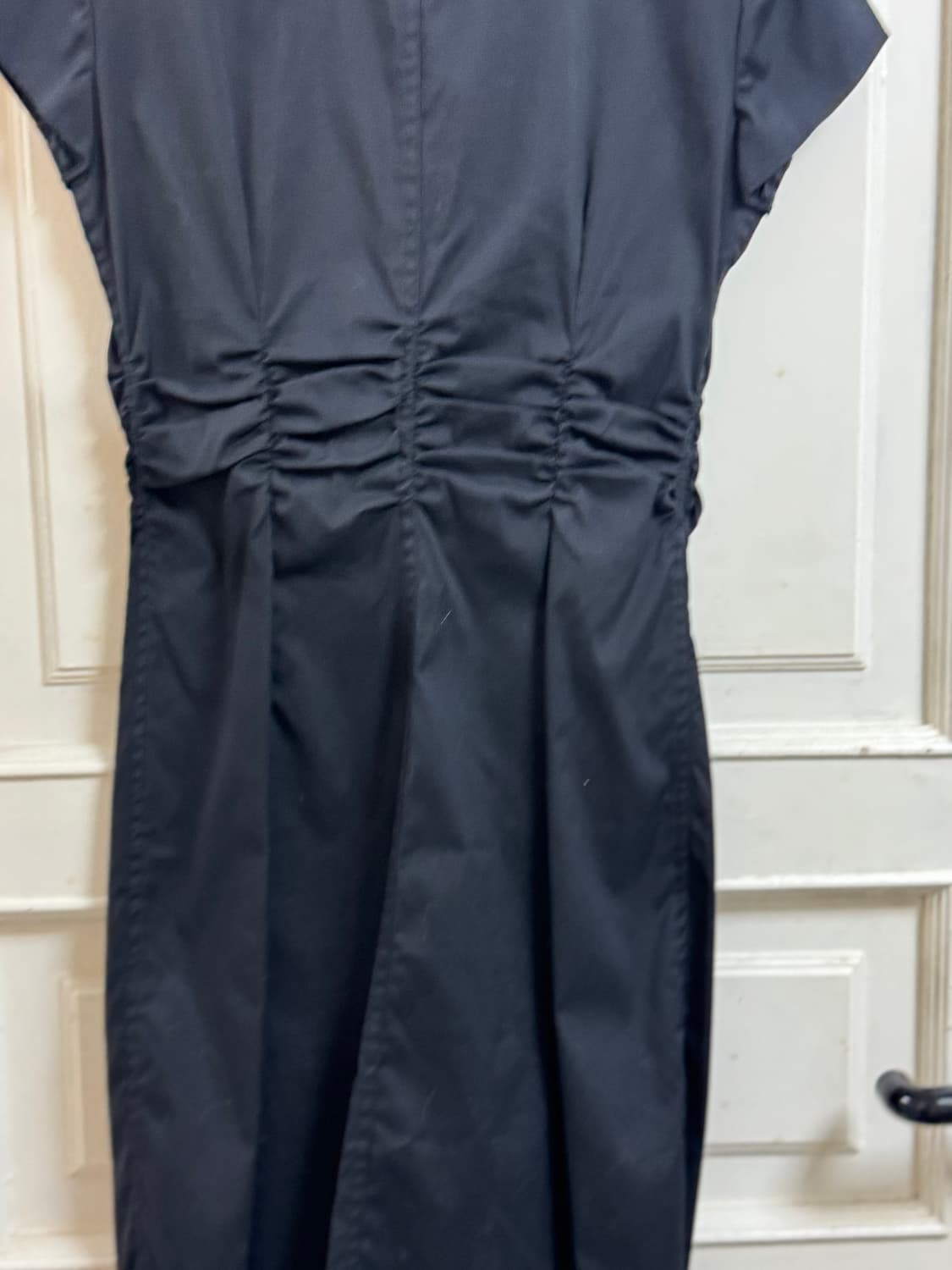 띠어리 Theory 블랙 반팔 셔츠 원피스 상품이미지2