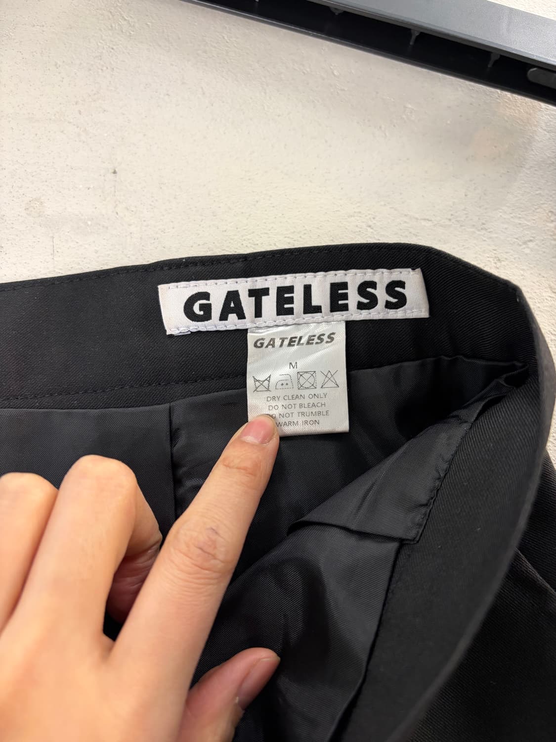 Gateless low-rise skirt M 상품이미지6