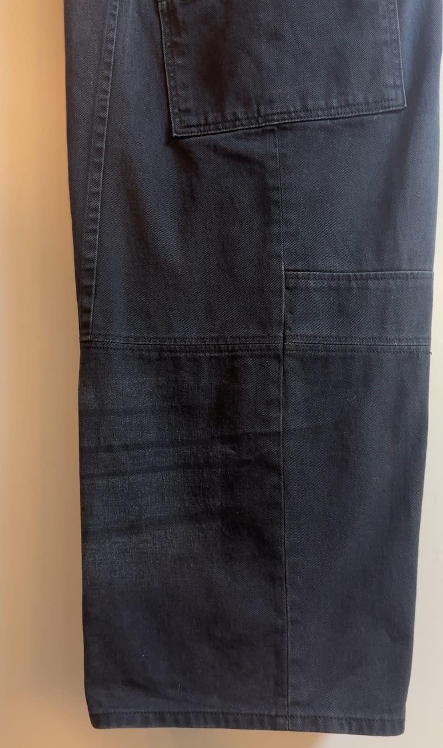 1)알렌느 카고 워시드진 블랙 Carpenter Cargo Washed  상품이미지3