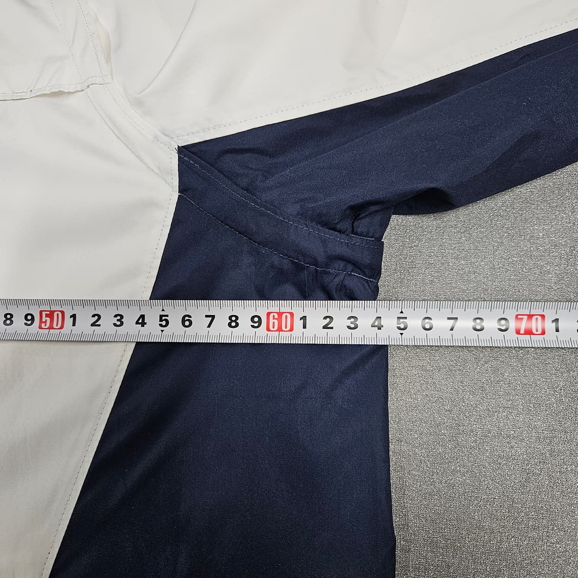 2XL 나이키 디테처블 빈티지 화이트 바람막이 상품이미지8