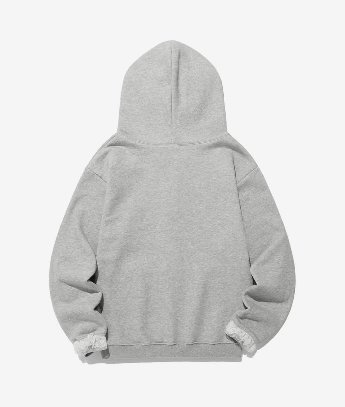 나이스고스트클럽 고스트소울걸 캣 레이스 후드집업 그레이 M 상품이미지2