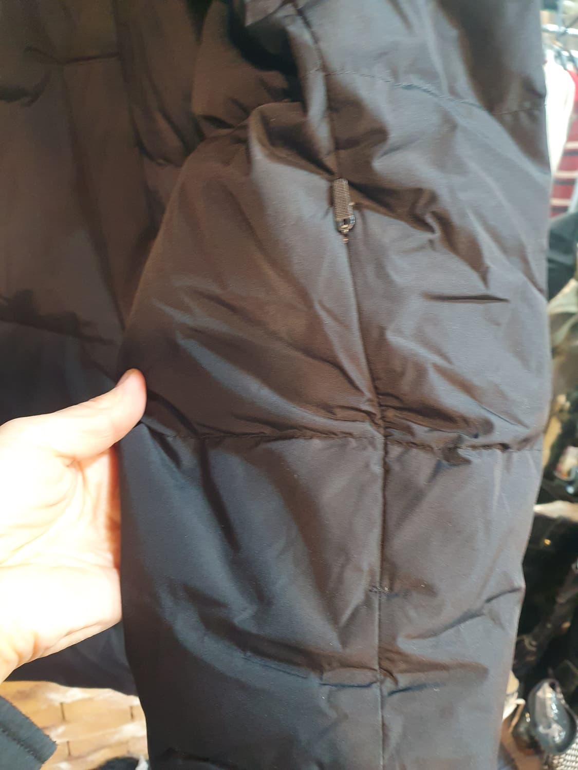 무신사 스탠다드 롱패딩 XL 블랙 상품이미지5