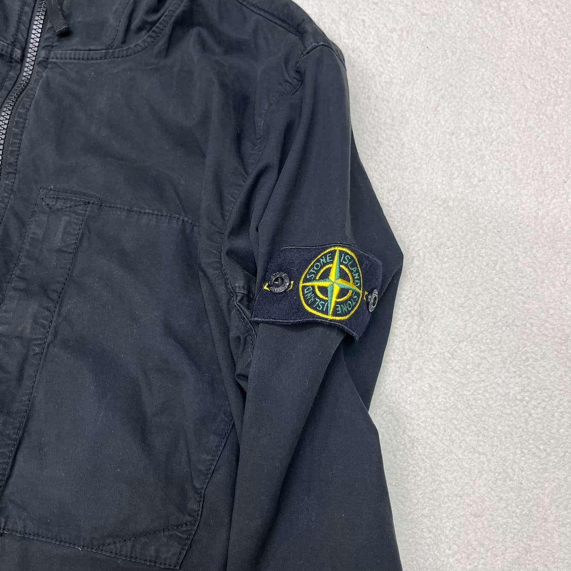 Stone Island black supima jacket 상품이미지5