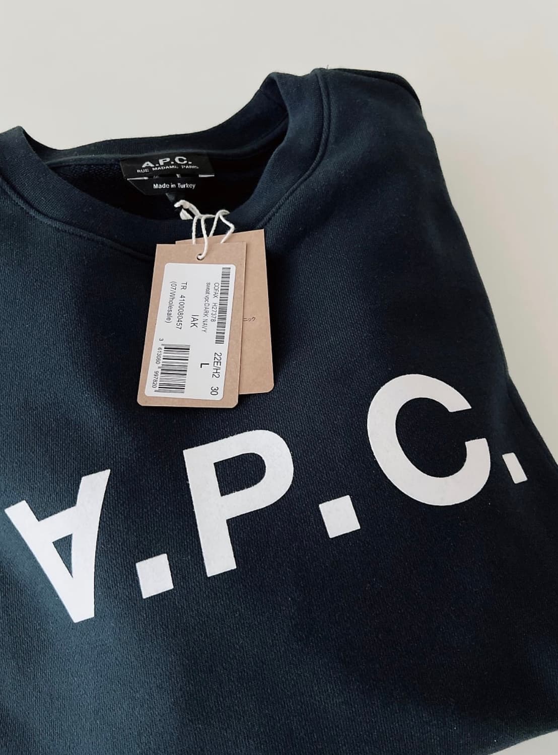 아페쎄 VPC 비바 스웨트셔츠 다크 네이비 상품이미지2