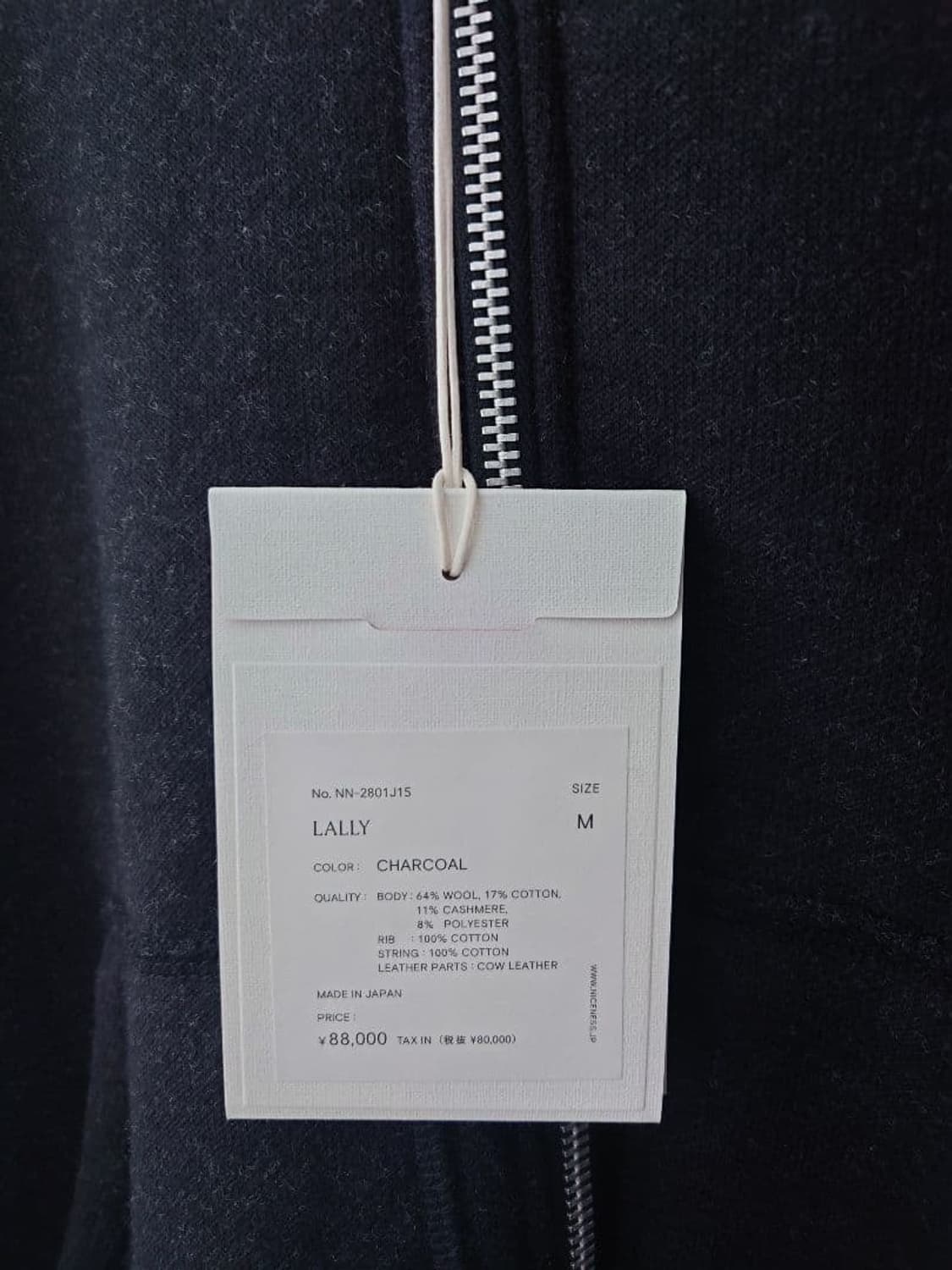 25ss LALLY WOOL/CASHMERE HOODY 상품이미지9